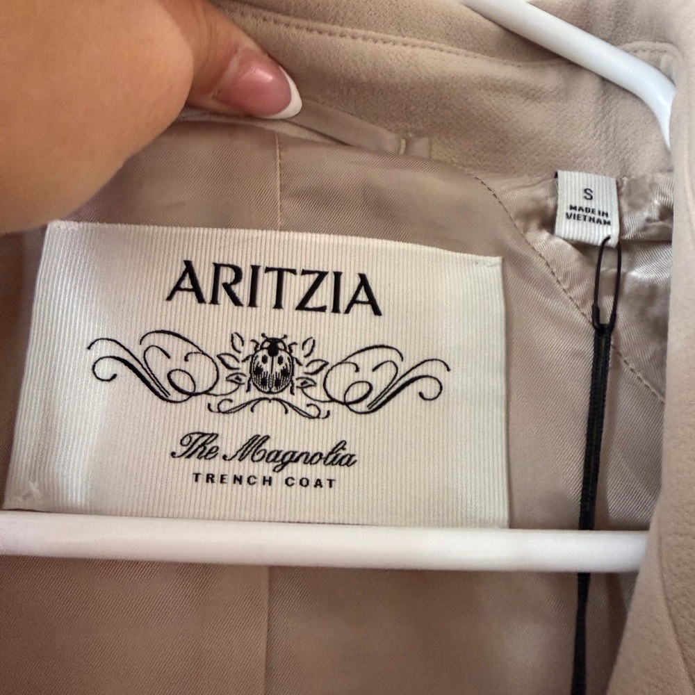 Aritzia The Magnolia Trench Coat CREPETTE - Picture 6 of 11